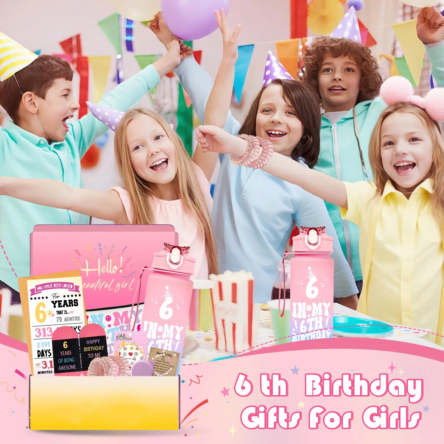 6th birthday set-1 - 1.0 count gifts for 6 year olds girls