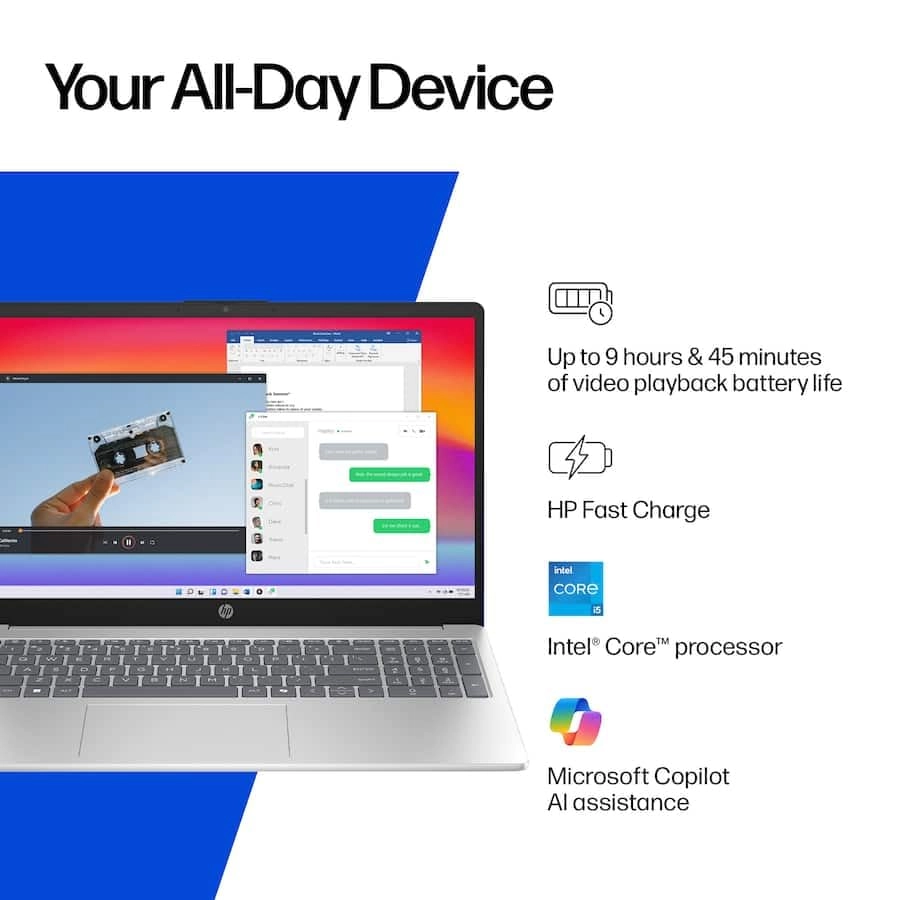 Pavilion 2025 - 15.6'' Core i5-1334U 32GB DDR4 1TB SSD