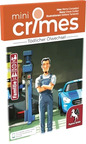 MiniCrimes: Deadly Oil Change - Card Game (German)