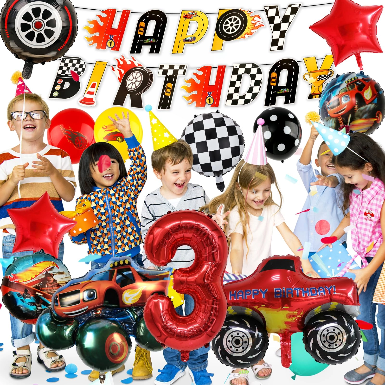 Party Tableware Set - 52PC Birthday