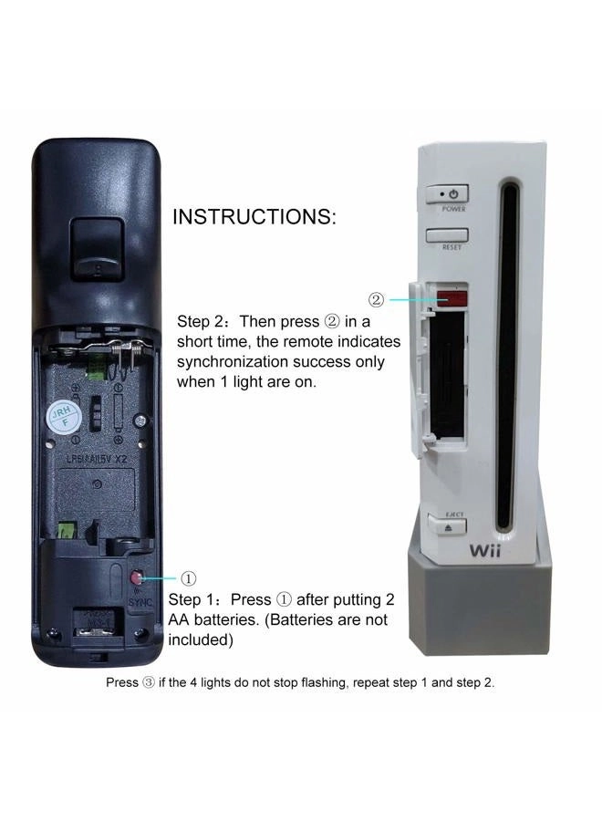 Wii Remote Controller - Black+Blue