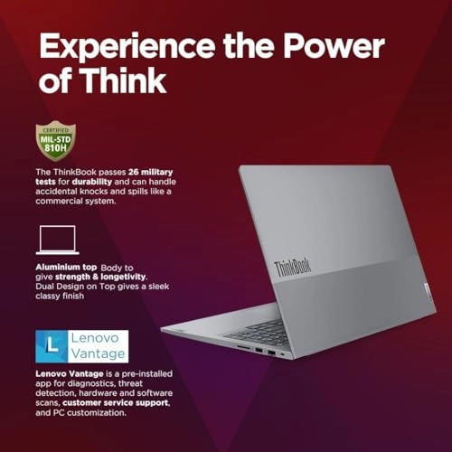 ThinkBook 16 G6 21KK008FAK - 16'' Ryzen 5 7430U 8GB DDR4 512GB SSD