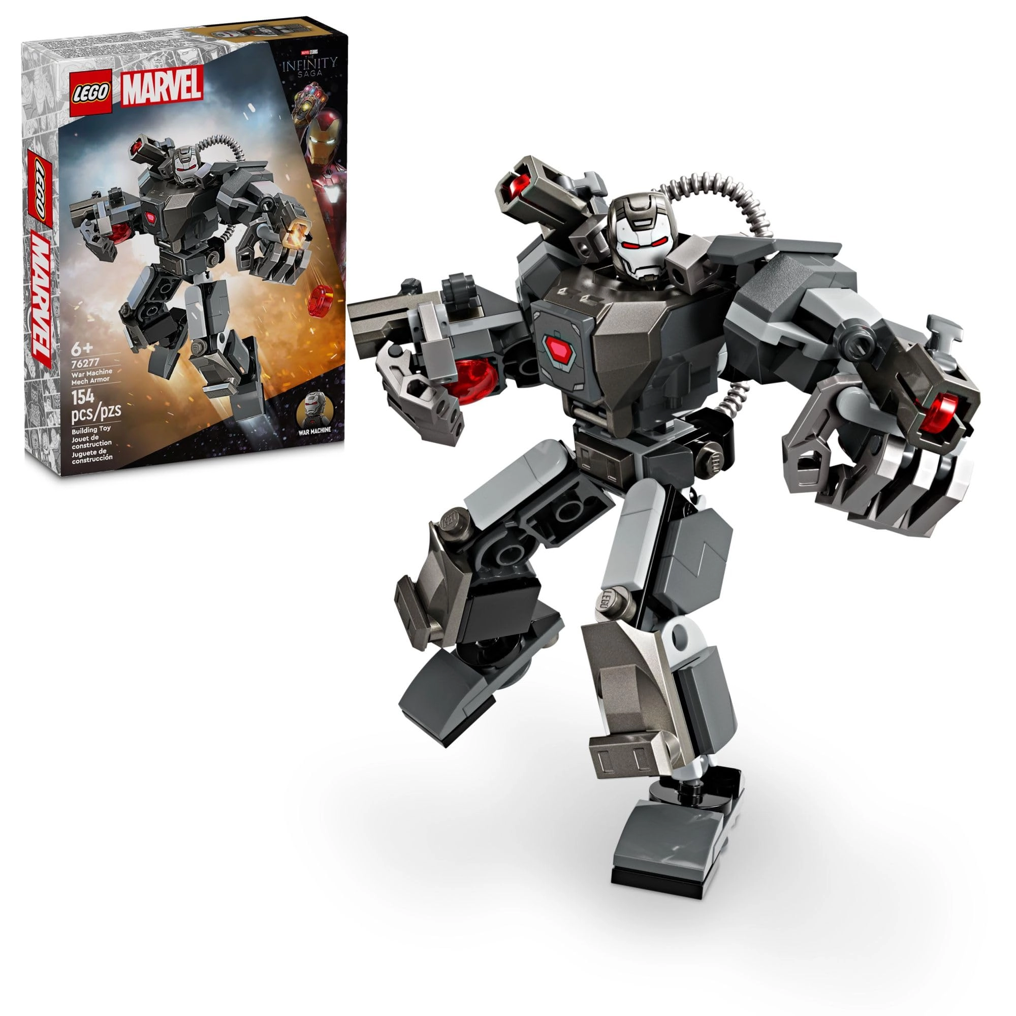 Marvel War Machine Mech Armor (76277)