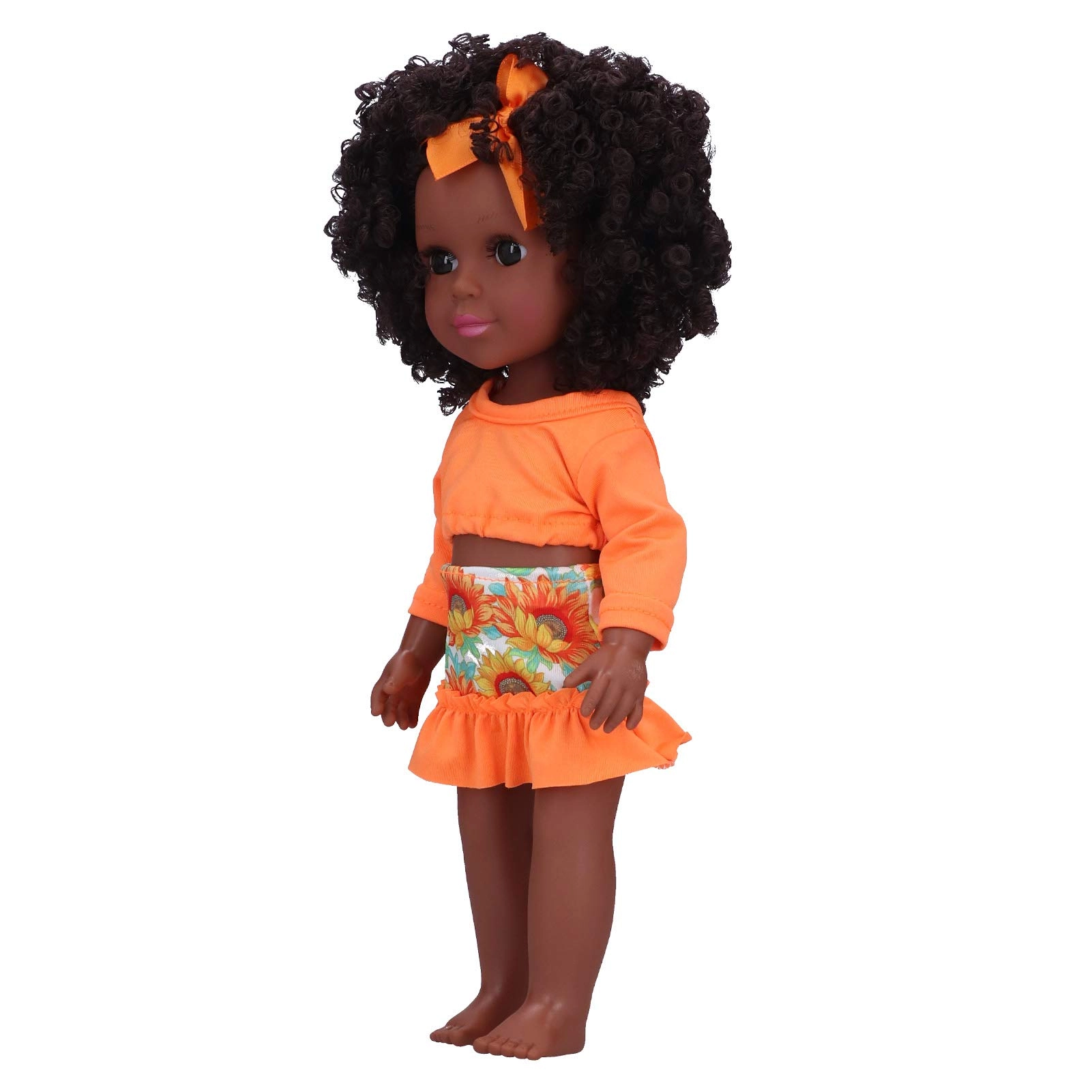 Bonbela Reborn Baby Doll - 13.8 Inch Orange Flower Skirt Ages 2+