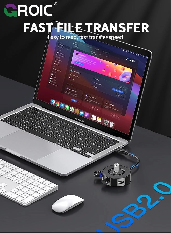 4-Port Expansion USB Splitter - True