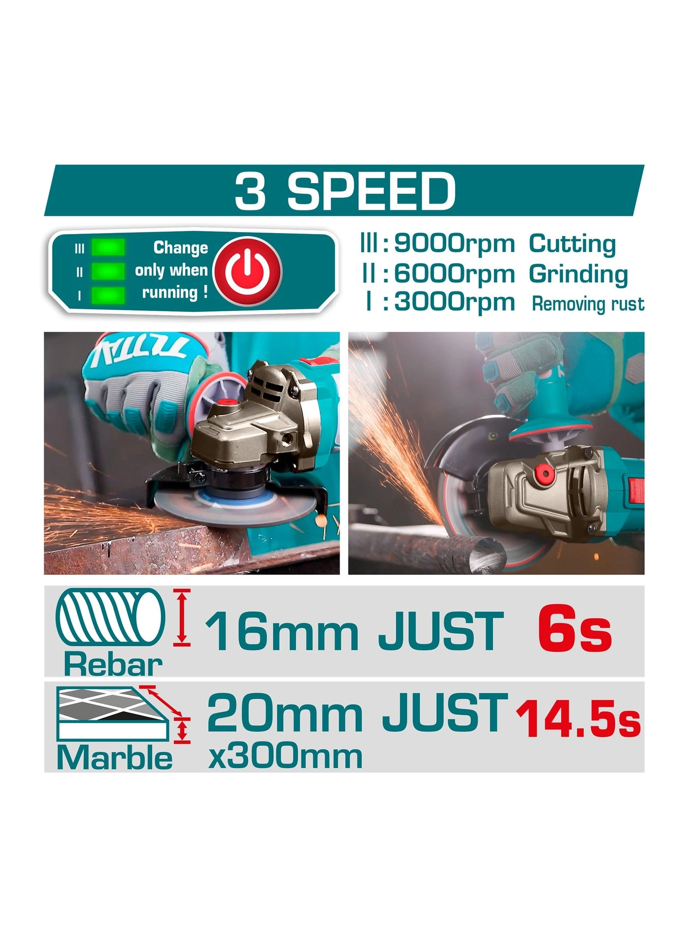 Angle Grinder - 115MM