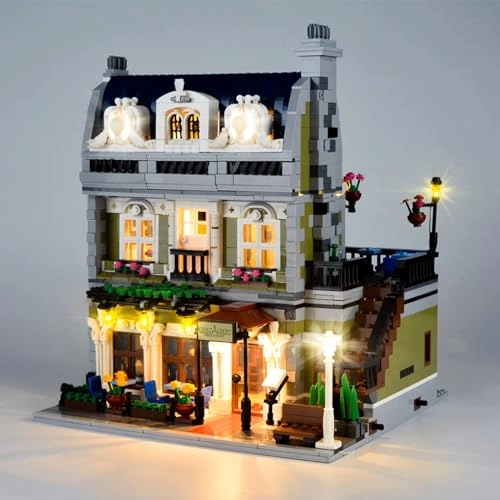 LED Lighting kit for Lego Parisian Restaurant (10243) - Multicolor Remote