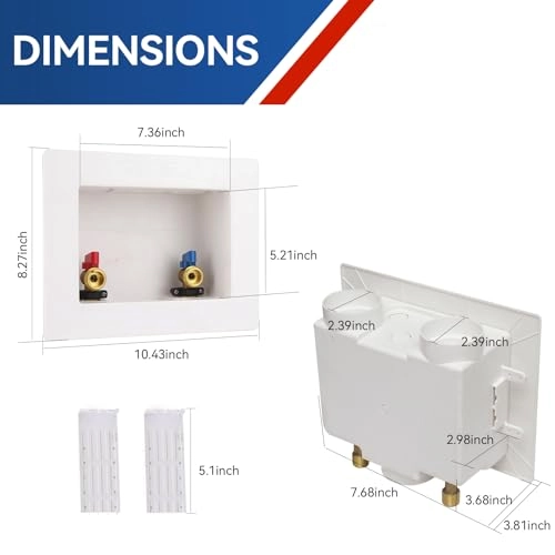 Washing Machine Outlet Box