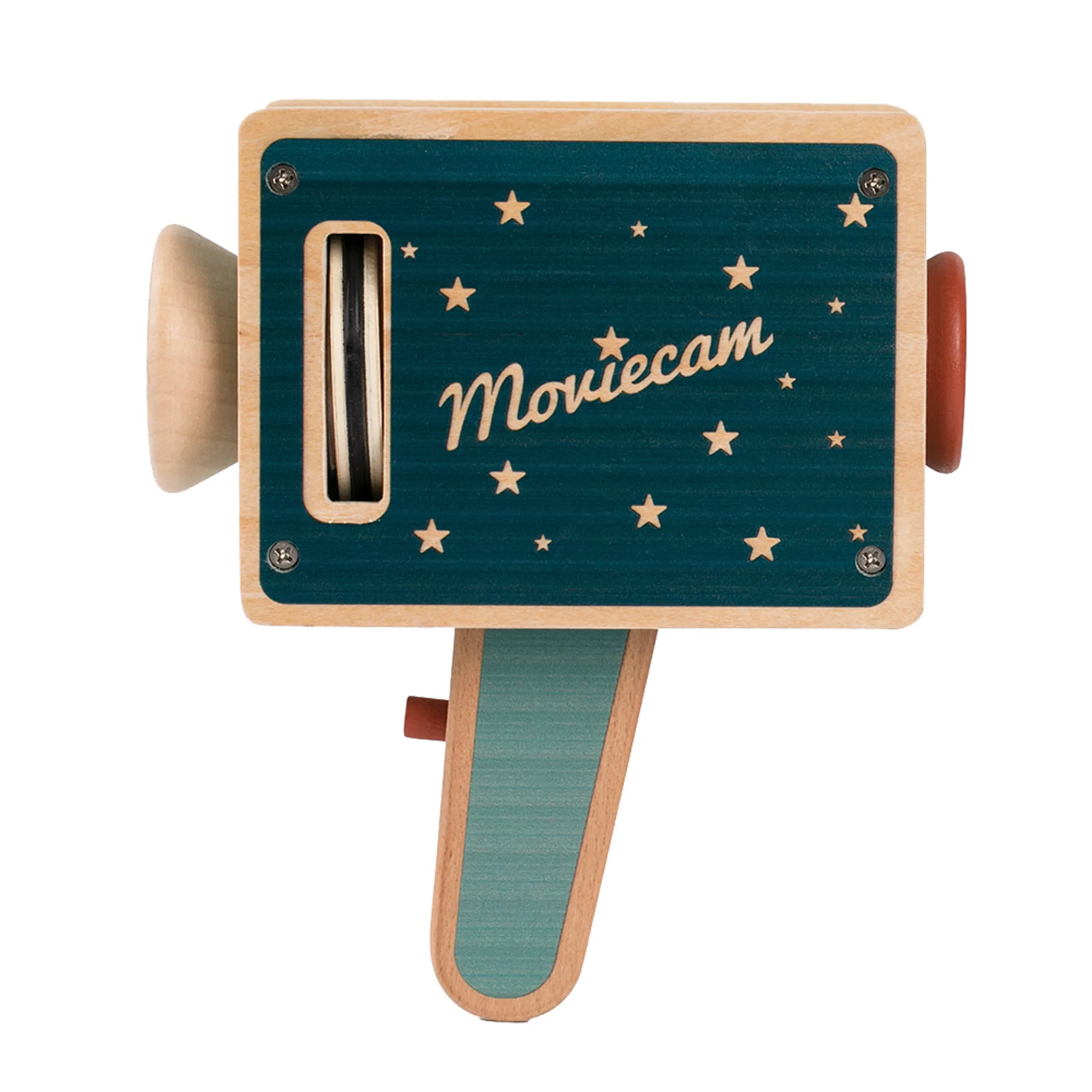 Classic World Wooden Vintage Movie Camera - Suitable for 2 years & above