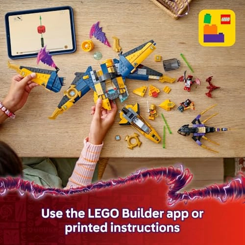 Ninjago Ras And Arin's Super Storm Jet (71833)