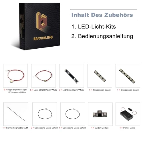 LED Light Set for LEGO Bluey's Family House 11203 - Copper Line