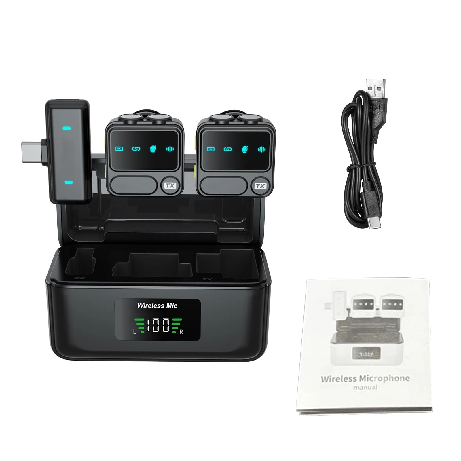 Yobadam ufidvznmgt - 2 microphones 2.4G