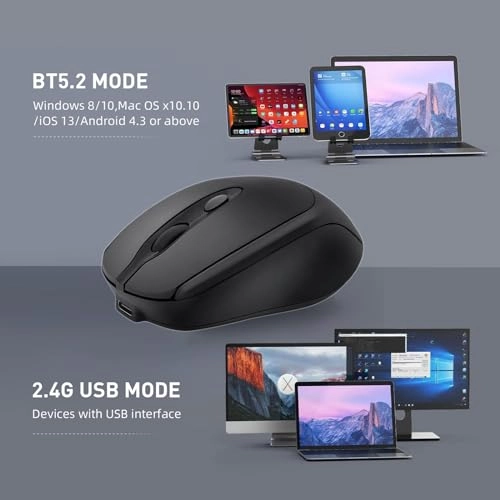 Type-C Rechargeable Mouse - Bluetooth