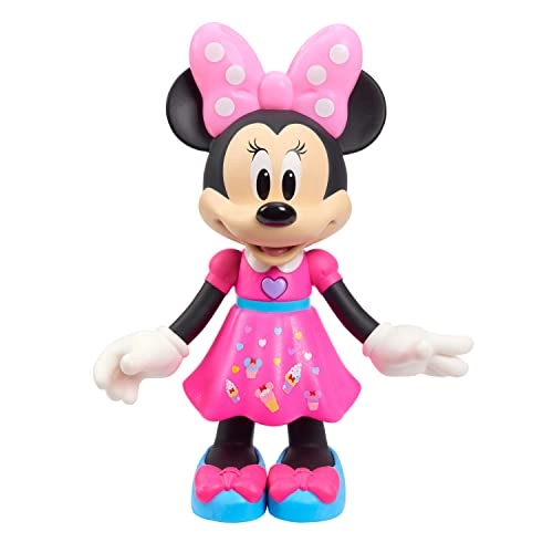 Minnie Mouse Doll - 10-Inch Interactive Light-up Bow Sounds Ages 3+