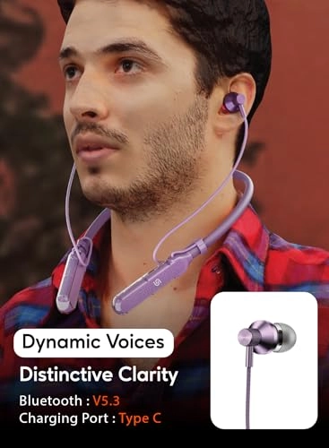 Soundtec Wireless Earbud neck band