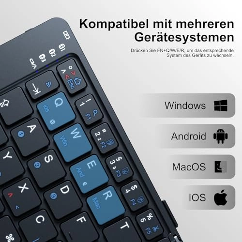 TRI-FOLD BLUETOOTH KEYBOARD - Wireless