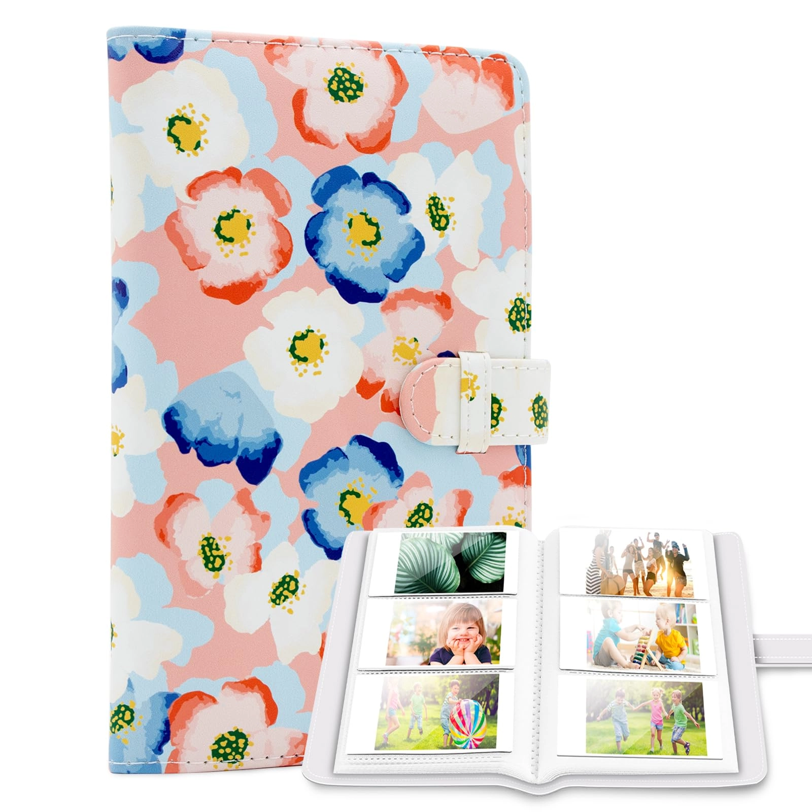 Instax Mini 96 Pockets Faux Leather PVC Photo Album