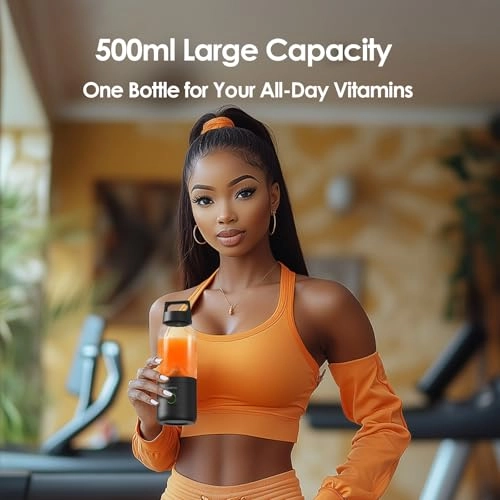 Portable Blender - 500ml USB-C Rechargeable