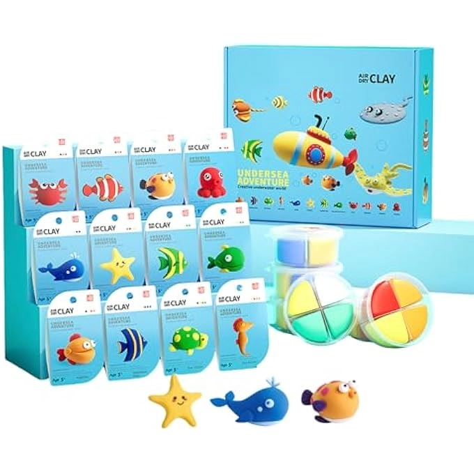 Construction Vehicles Modelling Air-Dry Clay - 3+ years 12 pcs