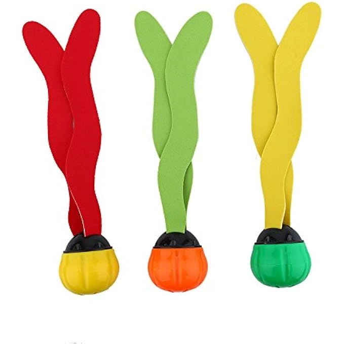 FITTO Seaweed Underwater Swimming Pool Toy - 4pcs Floating