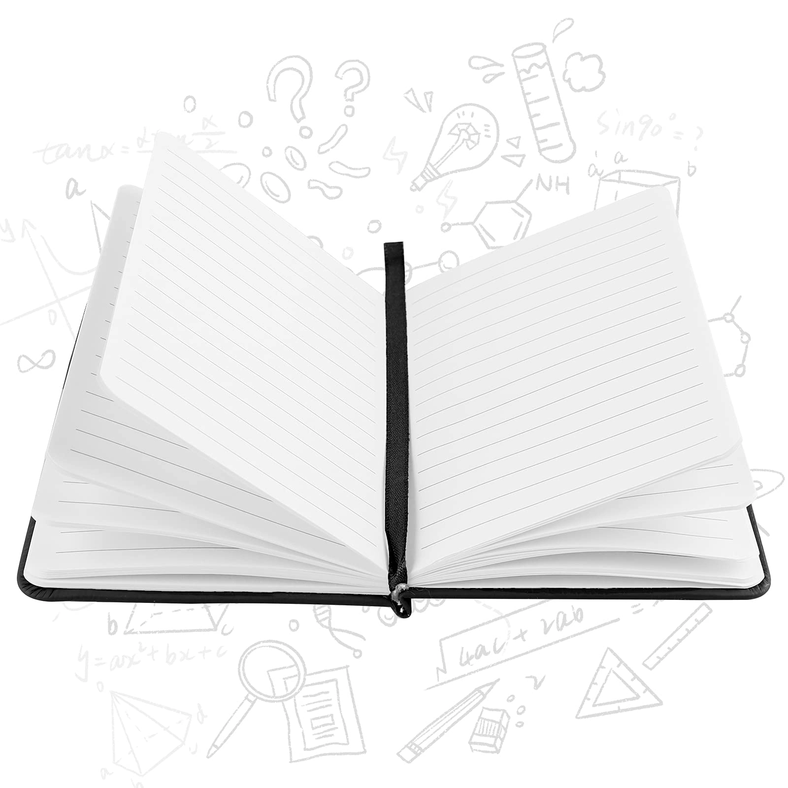 A6 Notebooks A6 Hardcover - Lined 100 Sheets