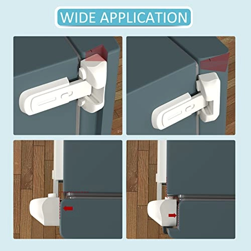 Child Proof Fridge Lock - single-door refrigerators