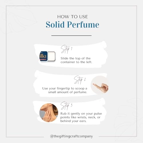 Vanilla & Geranium Solid Perfume - 2 piece(s) Gift Pack