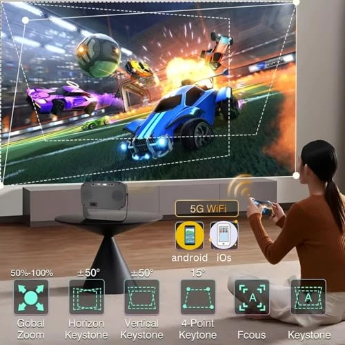 Portable Mini Projector Projector 7500 ANSI lumens