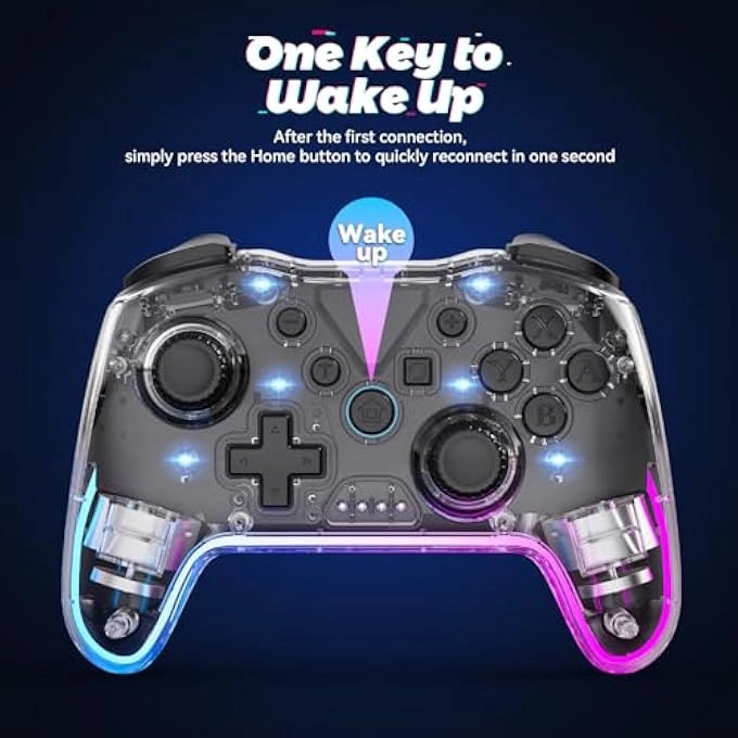 WIRELESS SWITCH CONTROLLER - PINK NINTENDO SWITCH/LITE/OLED/PC