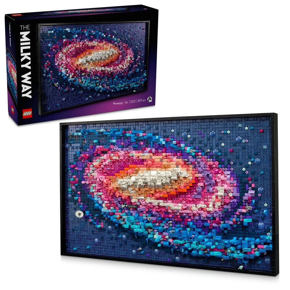 LEGO Art The Milky Way Galaxy - 3091-piece 40 cm x 65 cm