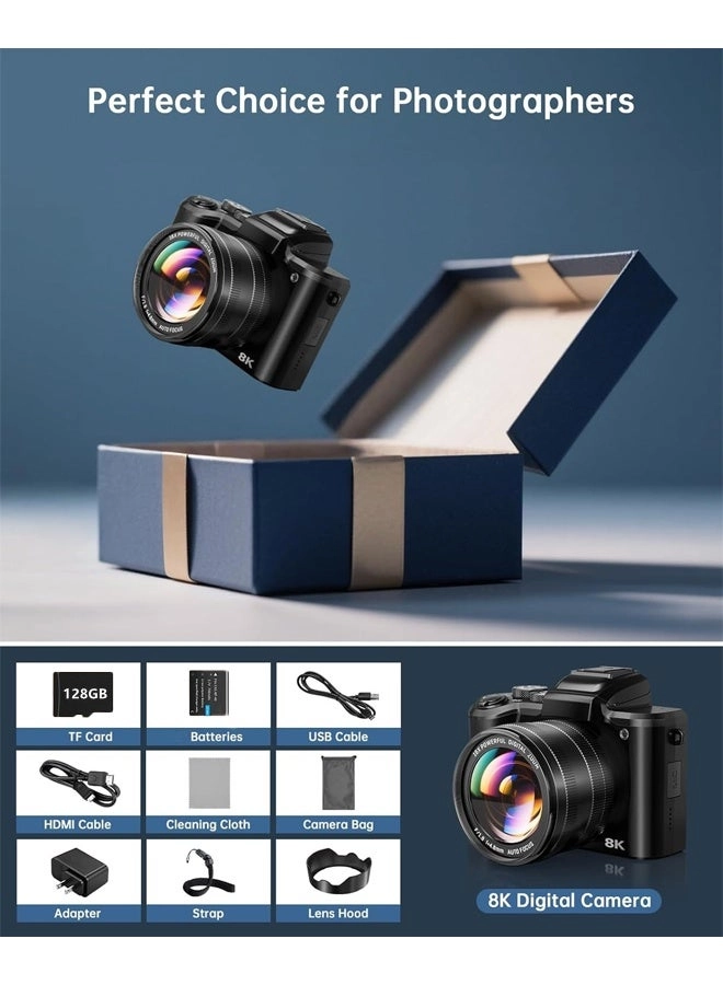 8K 88MP Vlogging Camera