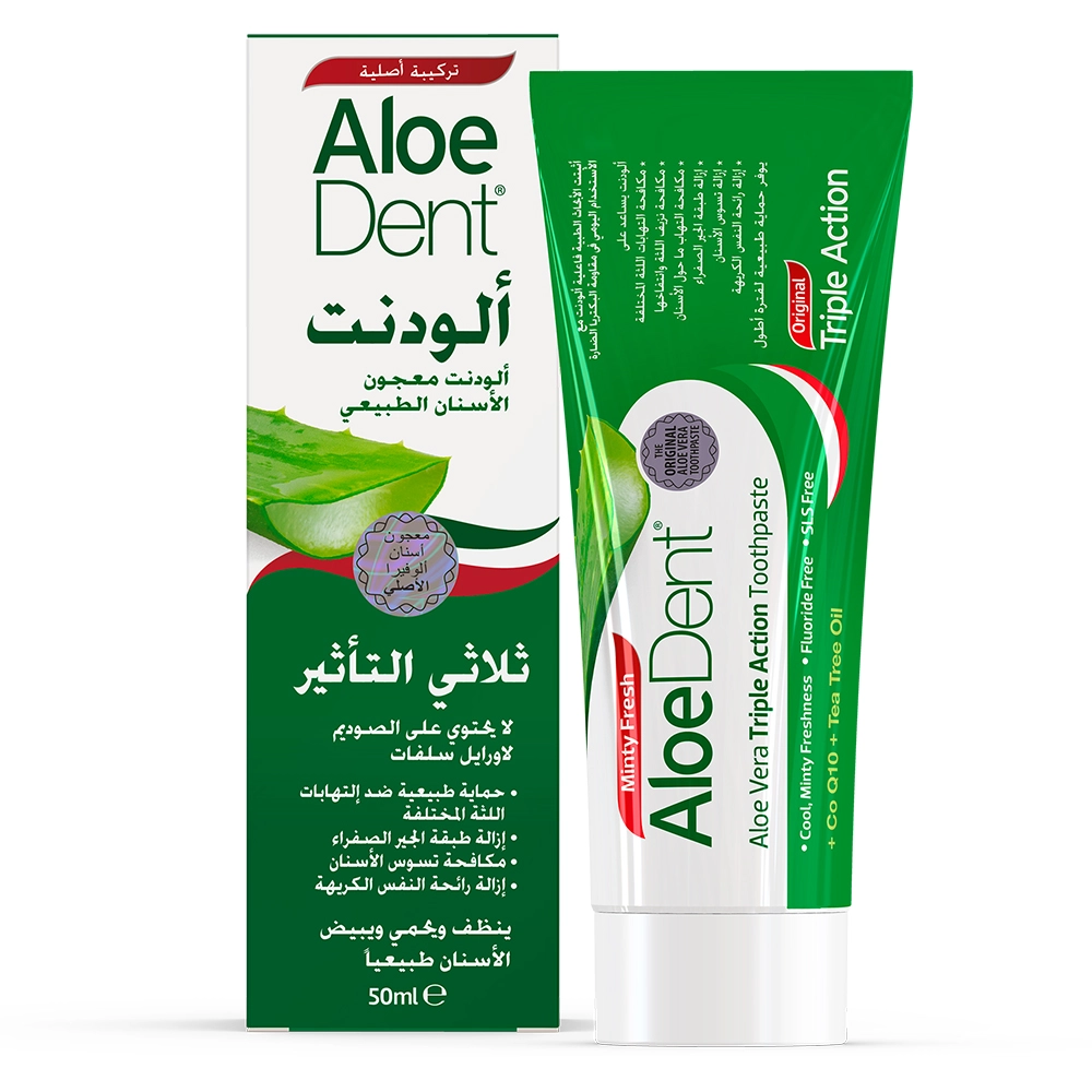 ALOE DENT Triple Action Toothpaste 50ml