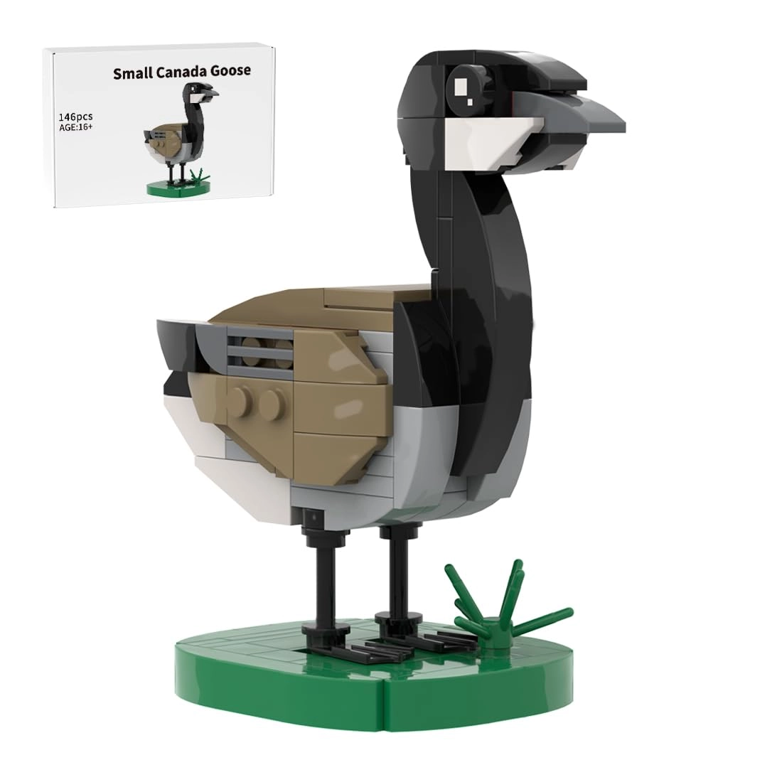 Generisch Animal Building Block Set - Canada Goose 146pcs