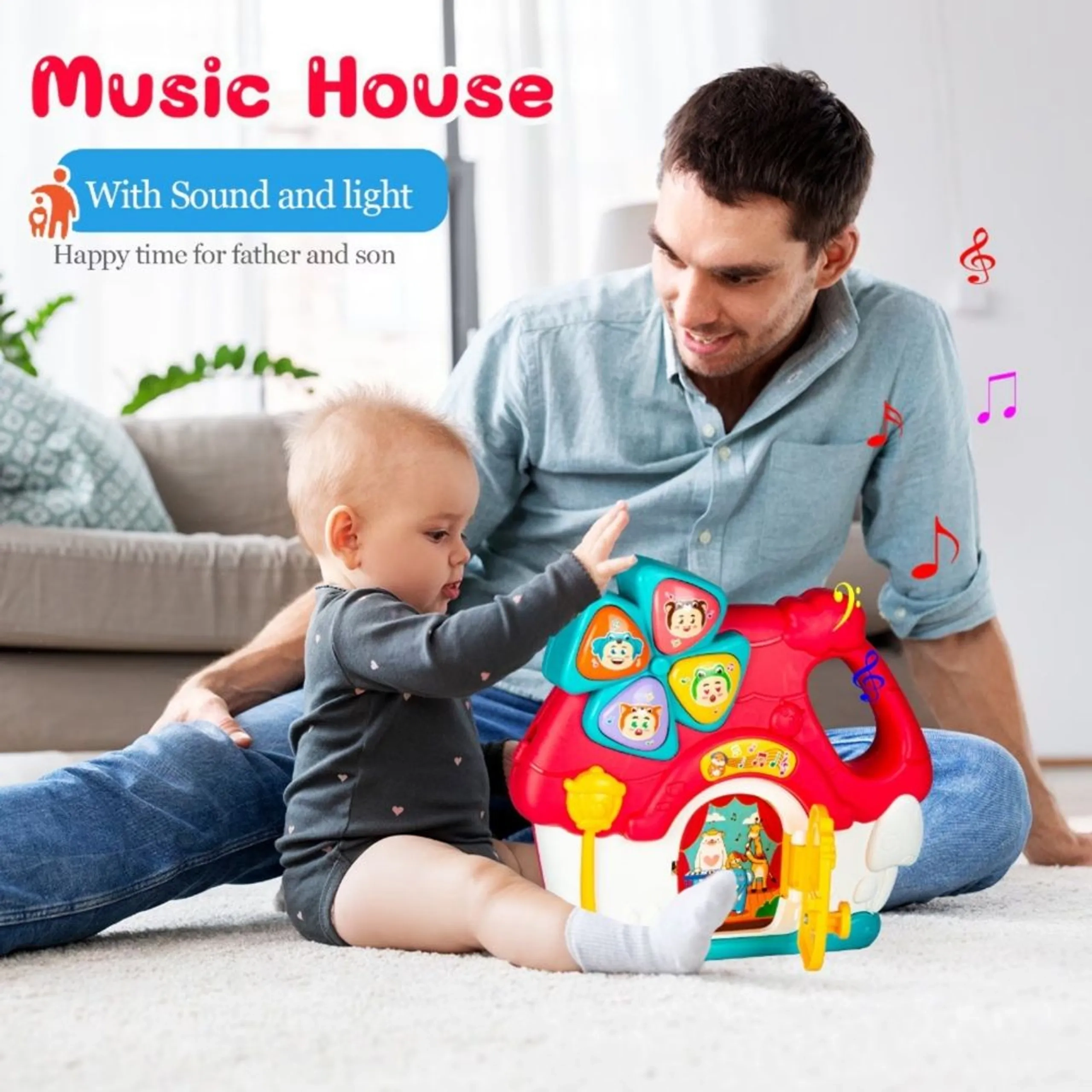 Baby Rattle - Suitable for 12 months & above