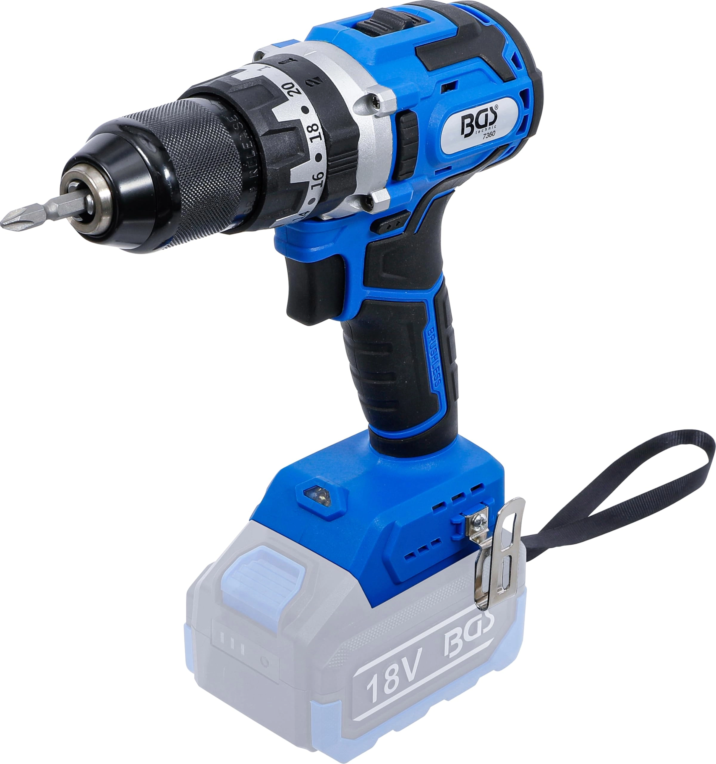 BGS 7360 - Cordless Brushless 65 Nm
