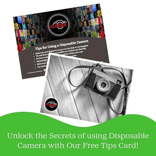 Quicksnap Flash 400 - 35mm Built In Flash 10 Pack + Photography Tips Card