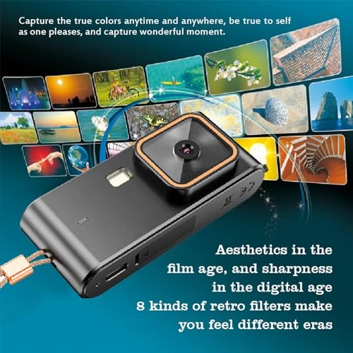 Mini Keychain Camera - 128GB 1080P