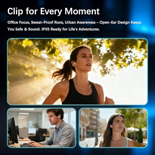 Open Ear Earbuds Wireless Earbud