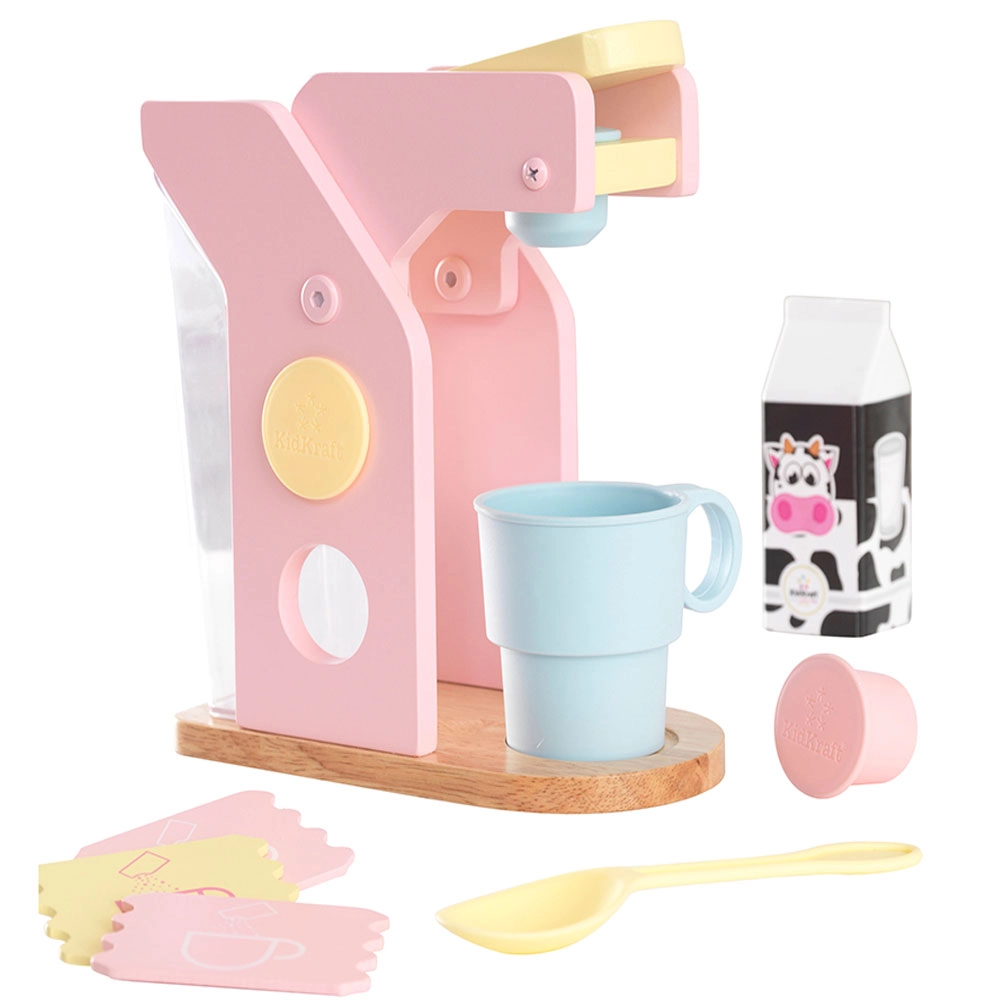 KidKraft Pastel Coffee Set - 11 pcs (DBT-63380)