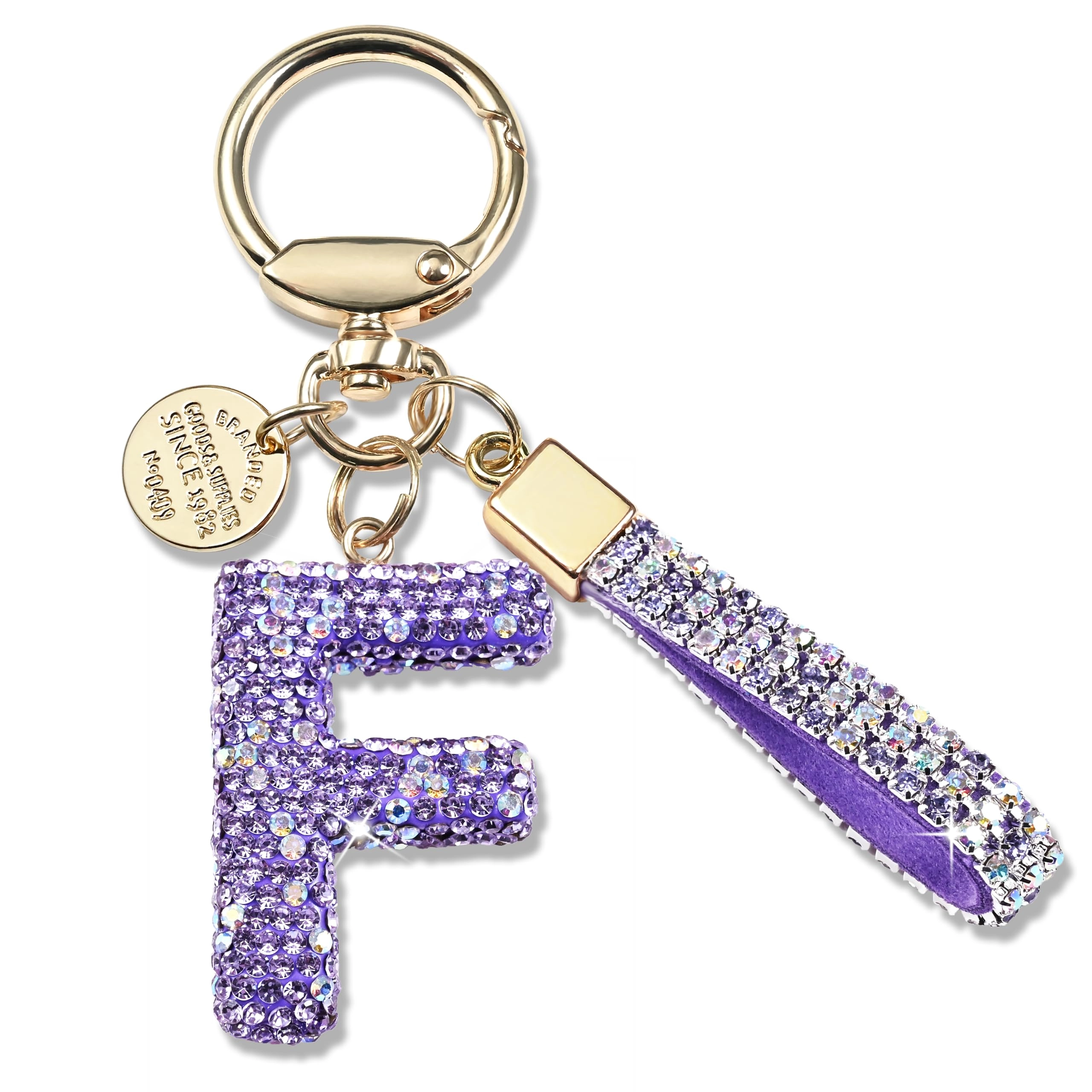 Initial Letter Keychain - Letter