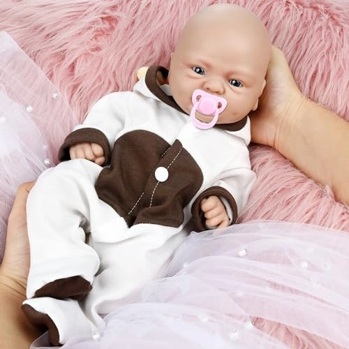 Reborn Baby Doll - 18 inch Silicone Girl