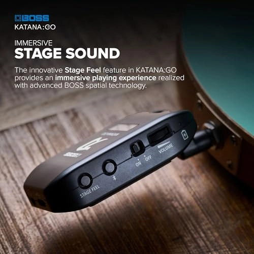 Katana:GO - Personal Headphone Amplifier for Guitar and Bass