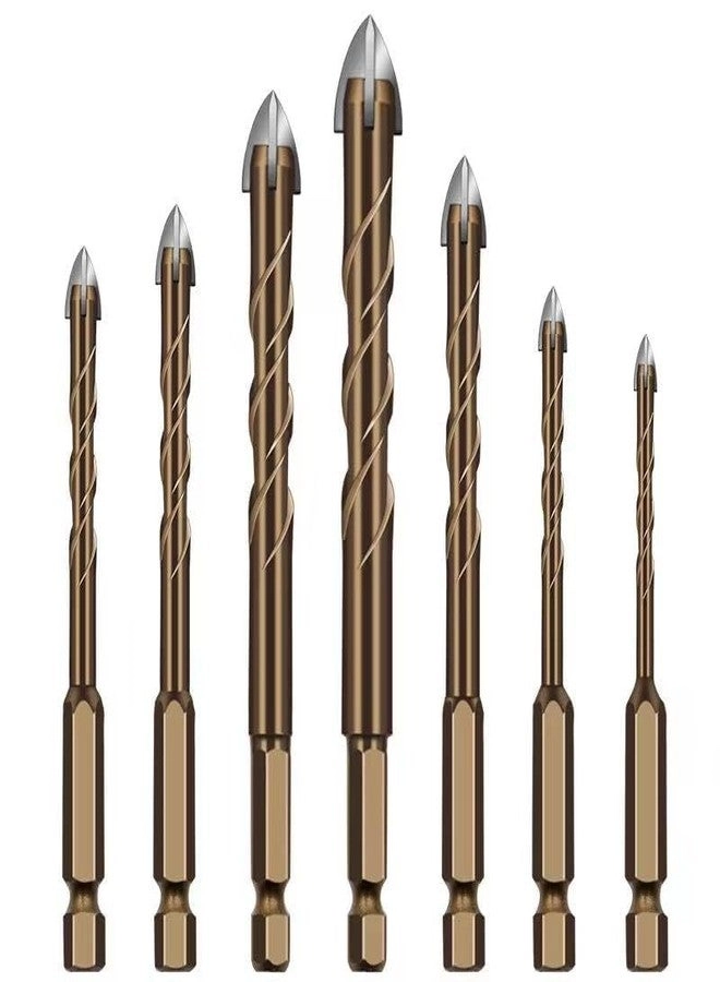 Brigand Carbide Drill Bit Set - Carbide 7-Piece 3/4/5/6/8/10/12mm