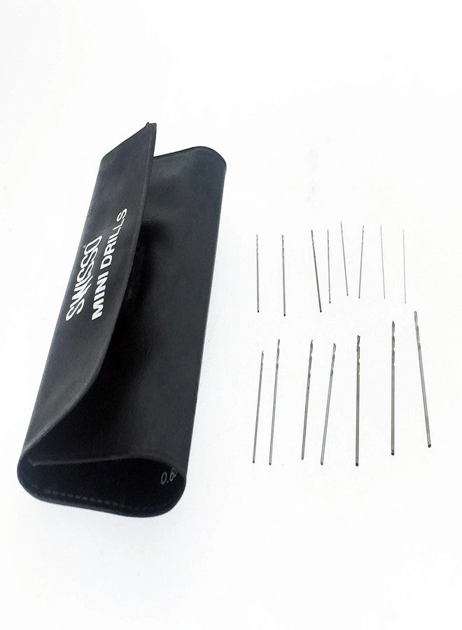 Micro HSS High-Speed Steel Drill Bit Set - 15pcs 0.3mm-1.0mm