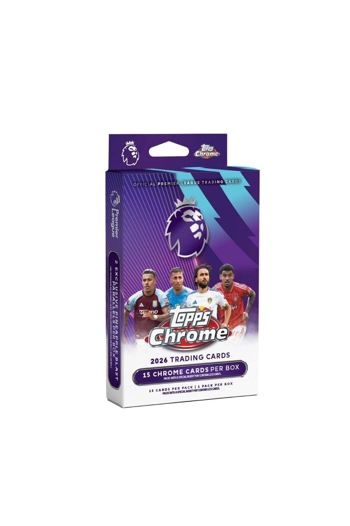Premier League Chrome 2026 Hanger Box - 15pcs
