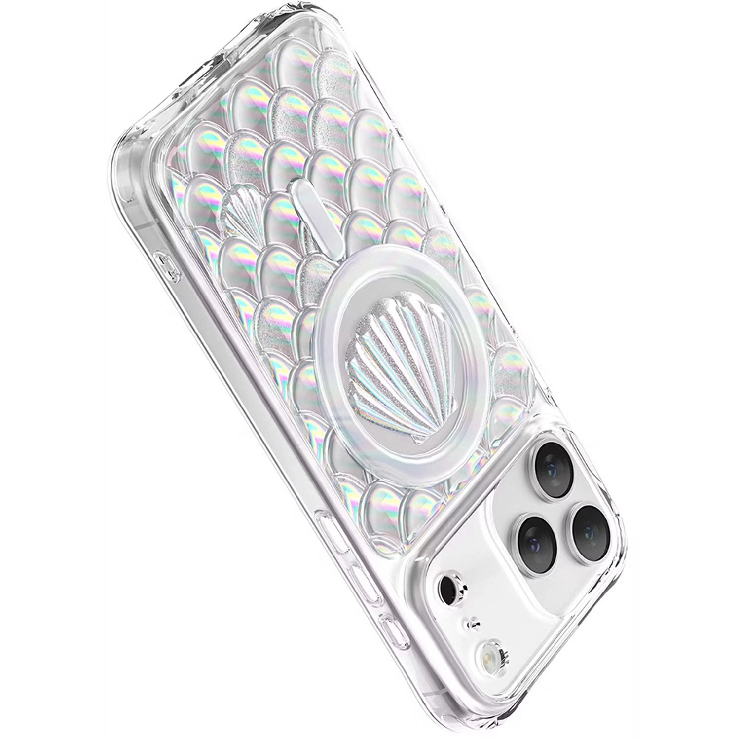 Pearl 3D Ocean Case with MagSafe for iPhone 17 Pro
