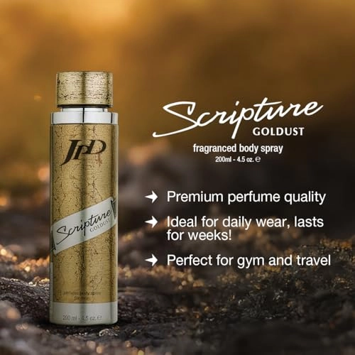 Scripture Goldust - 100ml + Body Spray - 200ml