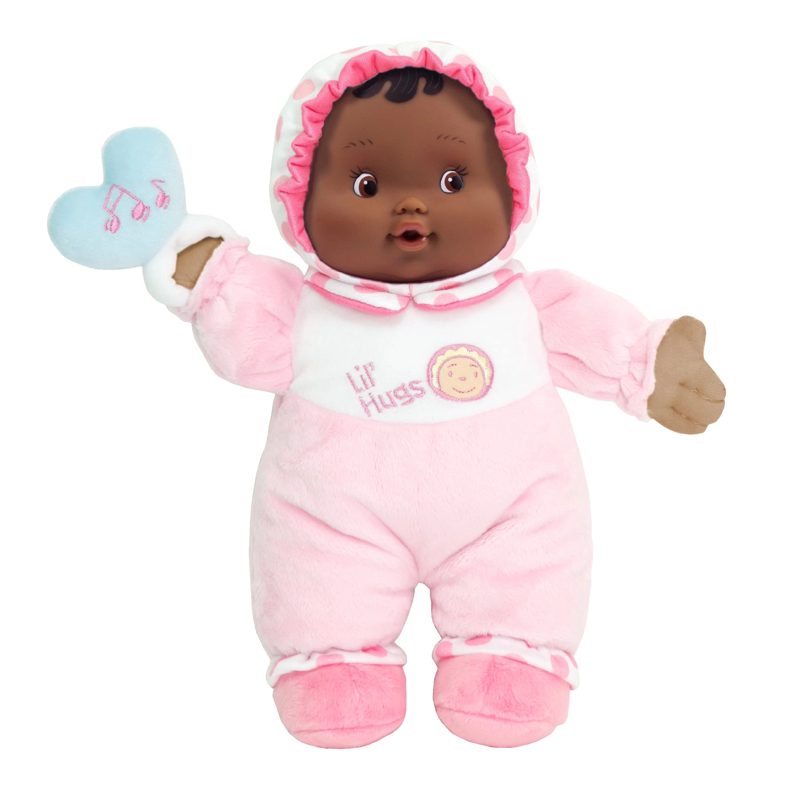 JC Toys Group, Inc. Lil' Hugs Baby Doll - Hispanic Purple