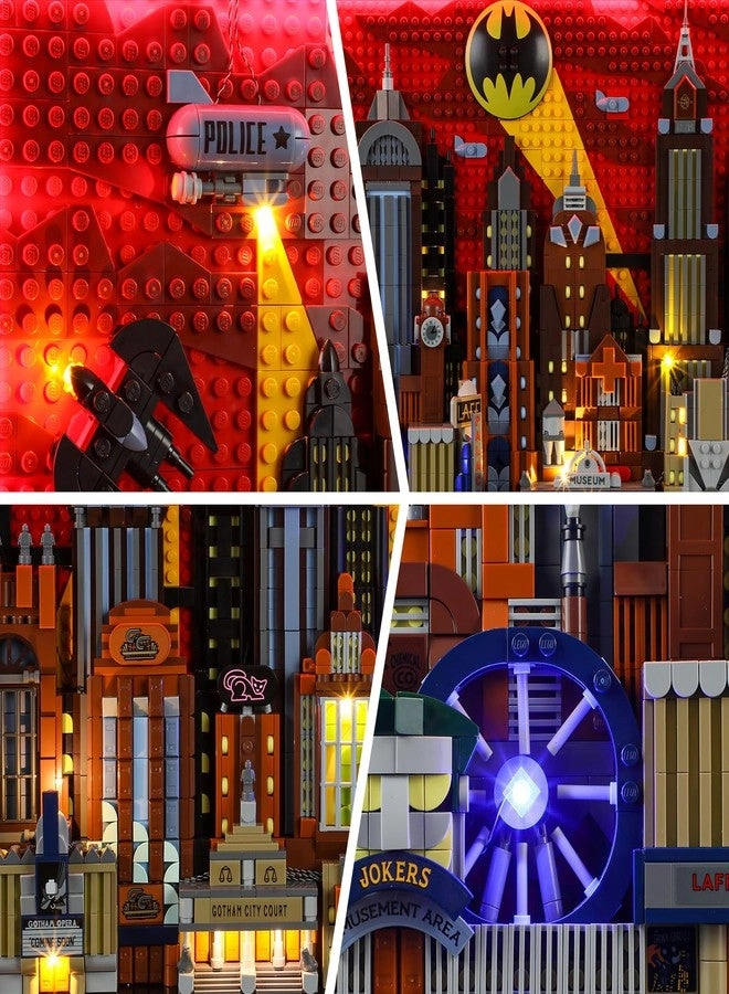 Light Kit for LEGO 76271 The Animated Series Gotham City