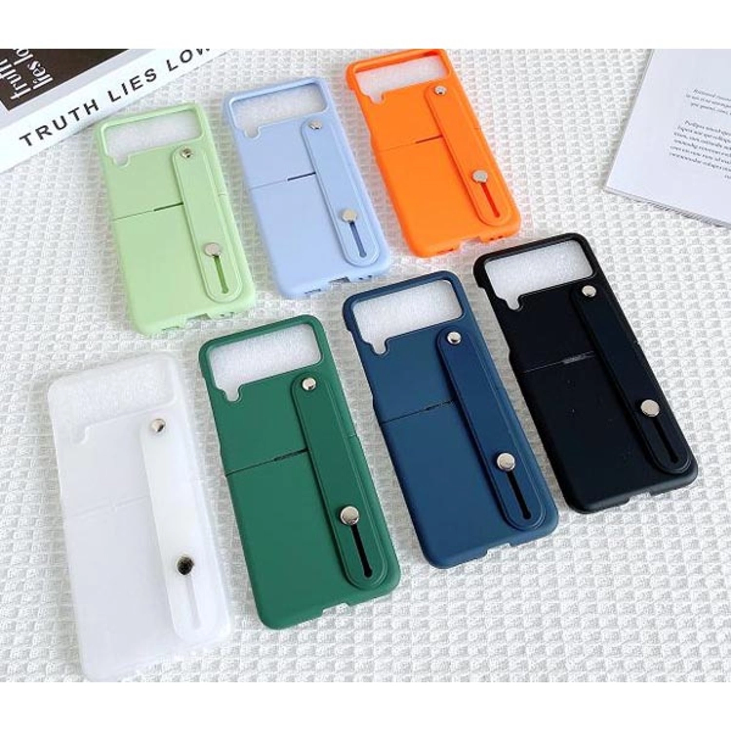 Clear Case Back Case for Samsung Galaxy Z Flip 4